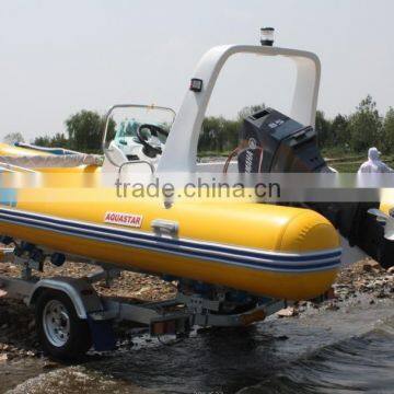 CE Certification and PVC/hypalon rigid Hull Material inflatableinflatable boat