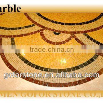 Marble chips flooring