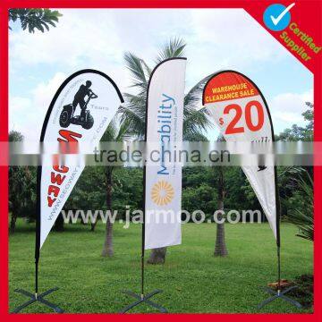 Hot sale 110g knitted Polyester flying banner