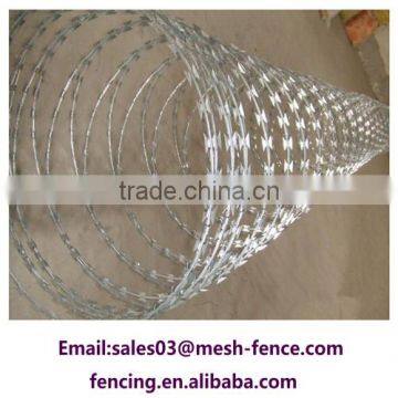 Concertina Razor Wire / Galvanized Concertina Razor Wire / Hight Security Razor Barbed Wire