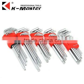 K-Master 9pcs crv wrench screwdriver hex key spanner set