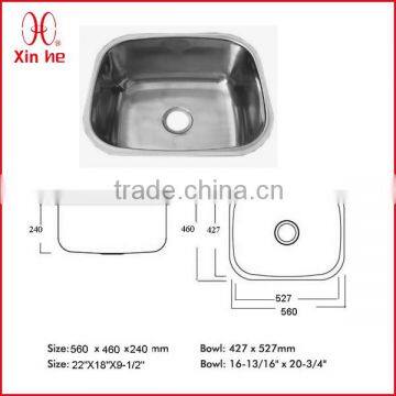 304 hand wash stainless steel sink