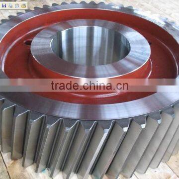 OEM high precision casting and CNC machining steel/stainless steel/hardened marerial toothed Gear