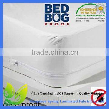 Cotton Terry Waterproof Knitted matress cover with zipper
