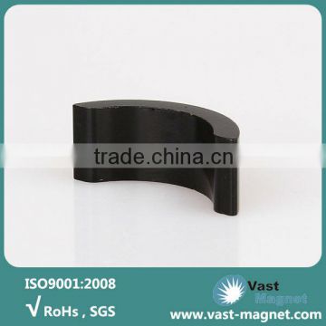 High performance arc neodymium segment magnet