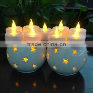 Party decoration LED flameless tealight candle