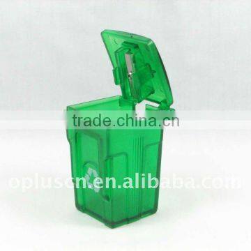 Mini Trash Can Shape One Hole Pencil Sharpener