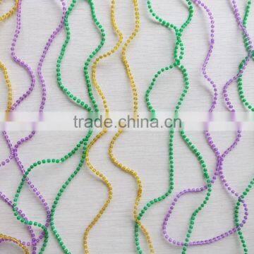 Fashion 3mm round beads plastic beads curtain decoration curtain and necklace