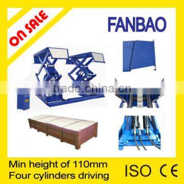 super thin scissor hydraulic lift