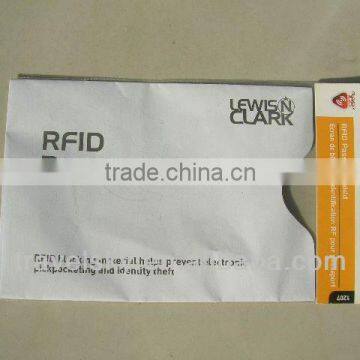 RFID passport sleeve _13591-2