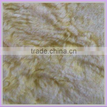 100% Acrylic Super Soft BOA Plush Knitting Fur Fabric Clothing Raw Material China photo-4