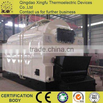 Water tube waste heat steam boiler