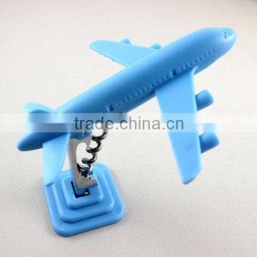 PLANE BOTTLE OPENER WITH CORKSCREW