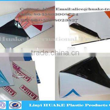 Black And White Pe Protecive Film For Acrylic Sheet For Marble