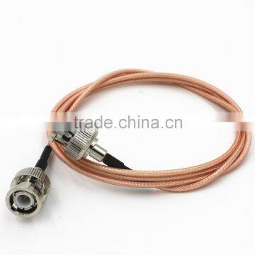 BNC Male Plug to BNC Male Plug RG316 Pigtail RF Jumper Cable 100cm photo-2