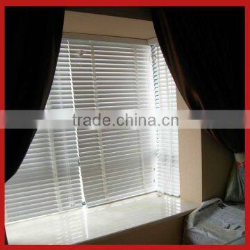 best selling simple style white PVC curtain blinds