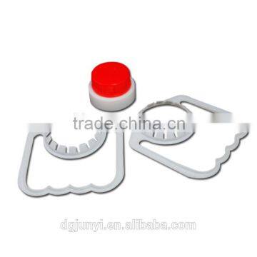 plastic cap for oil bottle/oil box,plastic lid for oil box with screws thread