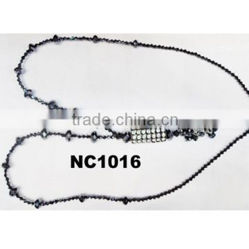 black crystal necklace crystal jewelry wholesale