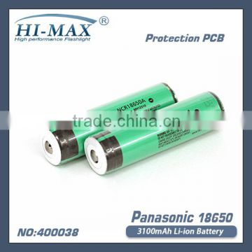 Original 3100mah li-ion 18650 battery for diving flashlight