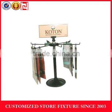 Hot sale metal accessories display for socks