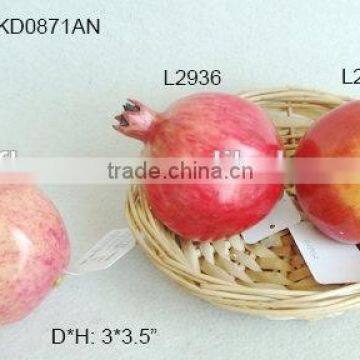 2015 New Artificial Fake Fruits Artificial Polyfoam Pomegranate display House Decoration