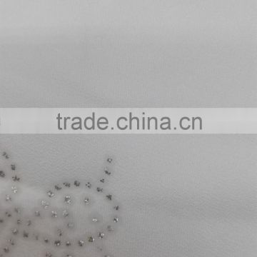 alibaba china using garments polyester rubber patch with disu technics