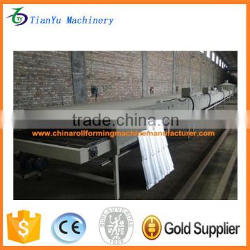 alibaba china supplier stone coated steel roof machine