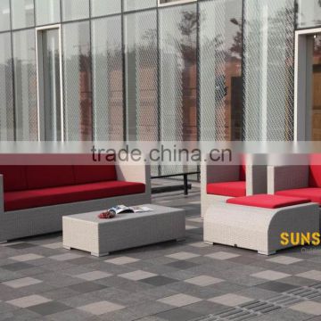 2015 Modern Elegant Modular Sectional Garden Rattan Corner Sofas