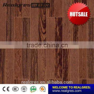 China good supplier luxury design non-slip wood look porcelain tile