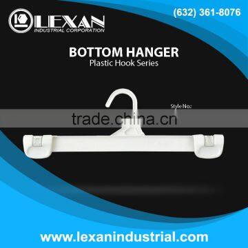 1002 - 12" Plastic Grip On Hanger with Plastic Hook for Bottoms, Pants, Skirts, Shorts (Philippines)