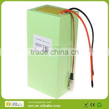 Lifepo4 battery pack 60v 12Ah for electric motorcycle