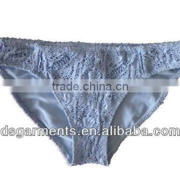 2013 Fashion Women Handmade Crochet Sexi Bikinis buttom brief Swimwear