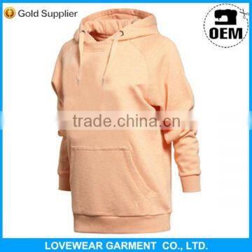 Nice Show custom plain cotton high quality fleece pullover hoodie for women