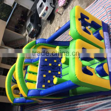 Inflatable obstacle,inflatable obstacle course Type and Vinyl,Plato 0.55 mm PVC tarpaulin Material Inflatable obstacle course