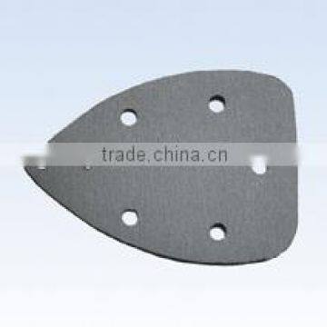 Triangle Aluminium Oxide Velcro White Abrasive Sheet