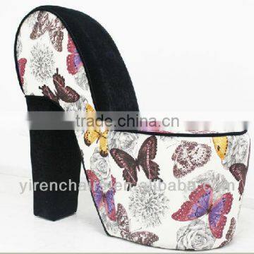 YR-14041904 high heel shoe chair