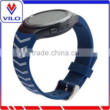 Watch Straps Classic Silicone Watchband For Samsung Gear S2 SM-R720