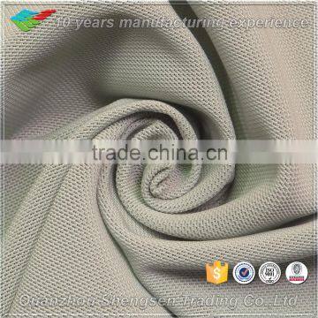 grey soild 95%polyester 5%spandex width 60" mesh fabric suppliers