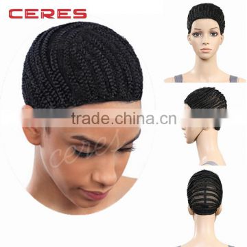 wholesale cheap price high quality braid cap for crochet braid and weaves, elastic net braid cap with synthetic braids