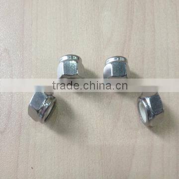 Low Carbon Steel Din985 Nylon Nut Zinc Plated photo-3