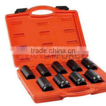 9PCS Axle Nut Socket Set, Under Car Service Tools of Auto Repair Tools