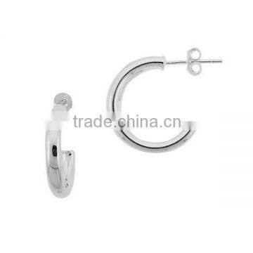 Fashonable Earrings Vners Stainless Steel Polished Posted Hoop Earrings Manufacturer & Factory & Supplier