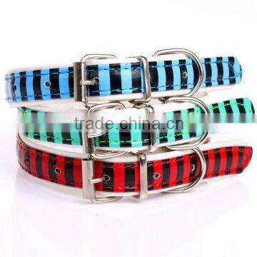 Pet Supplies Pet Cat Dog Strong and durable Adjustable PU Leather Collar