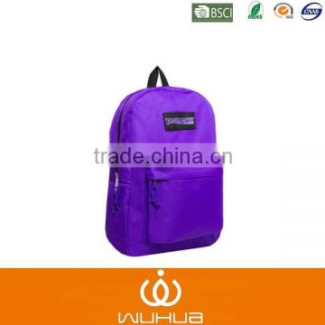 purple color high quality cheap designer kids school bag