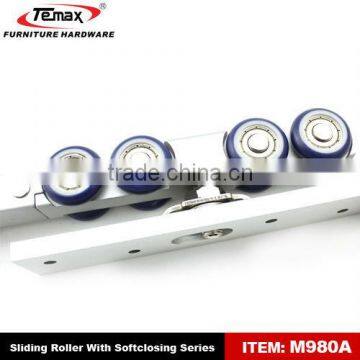 sliding door grill design roller bearings