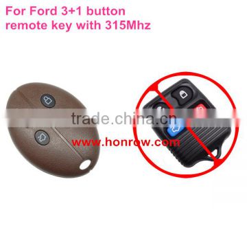 Hot sale products--Ford 3+1 button remote key with 315mhz