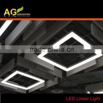 CE UL Aluminum ceiling and decoration led linear pendant light