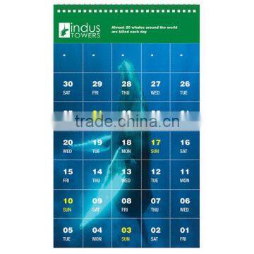 Big size wall calendar printing