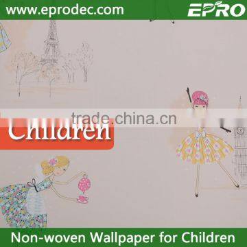 Gold supplier interior decoration kids Wallpaper for room decoration