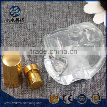 Apple Perfume Glass Bottles 50ml With Golden Pump photo-3